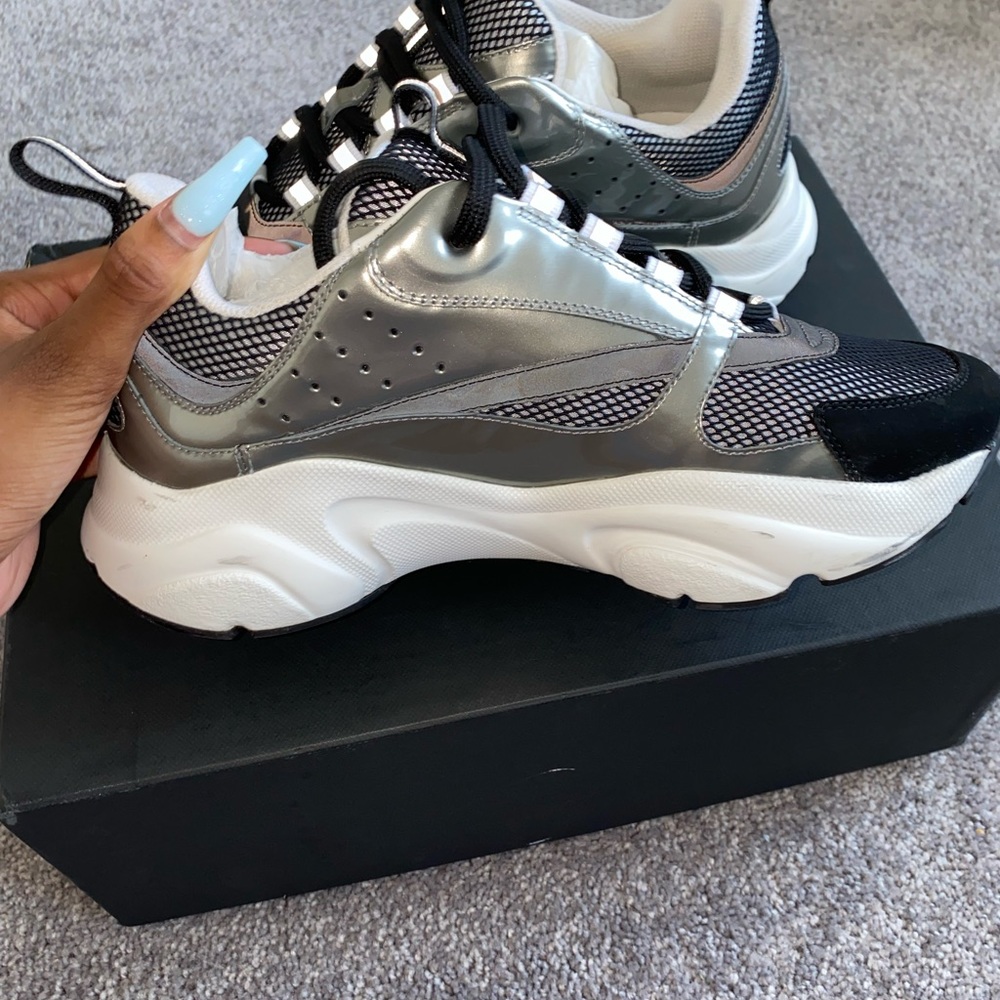 COPY - Mens Dior B22 Sneakers - Picture 4 of 5